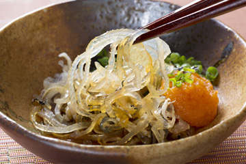 ふぐの皮刺し（てっぴ）